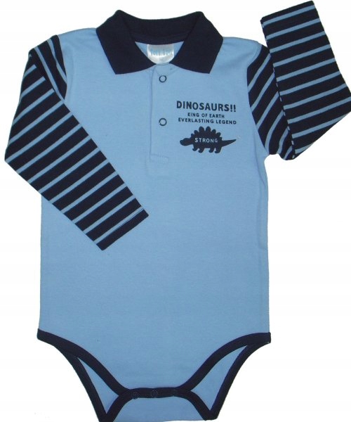 

Body z kołnierzykiem BB17219 - D. blue (68 - 98 )
