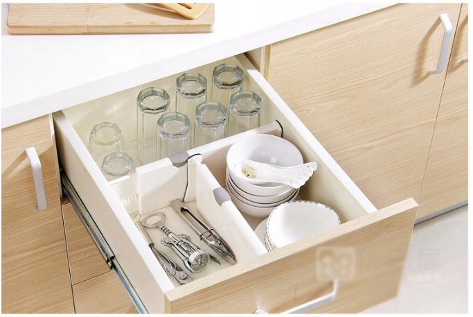 Regulowana przegroda do szuflady 10X37,8 CM Kod producenta 630033