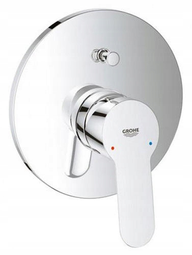 Bateria wannowa podtynkowa Grohe BauEdge chrom 29079000