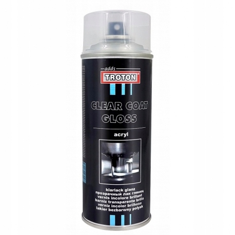 

Troton Lakier Bezbarwny Połysk Akryl Spray 400ML