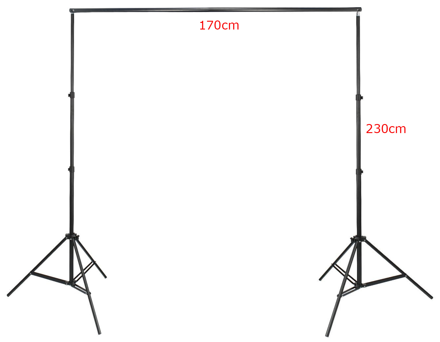ZESTAW DO ZAWIESZANIA TŁA FOTO CZARNE 5x1,6m Model ZESTAW POLIPROPYLEN