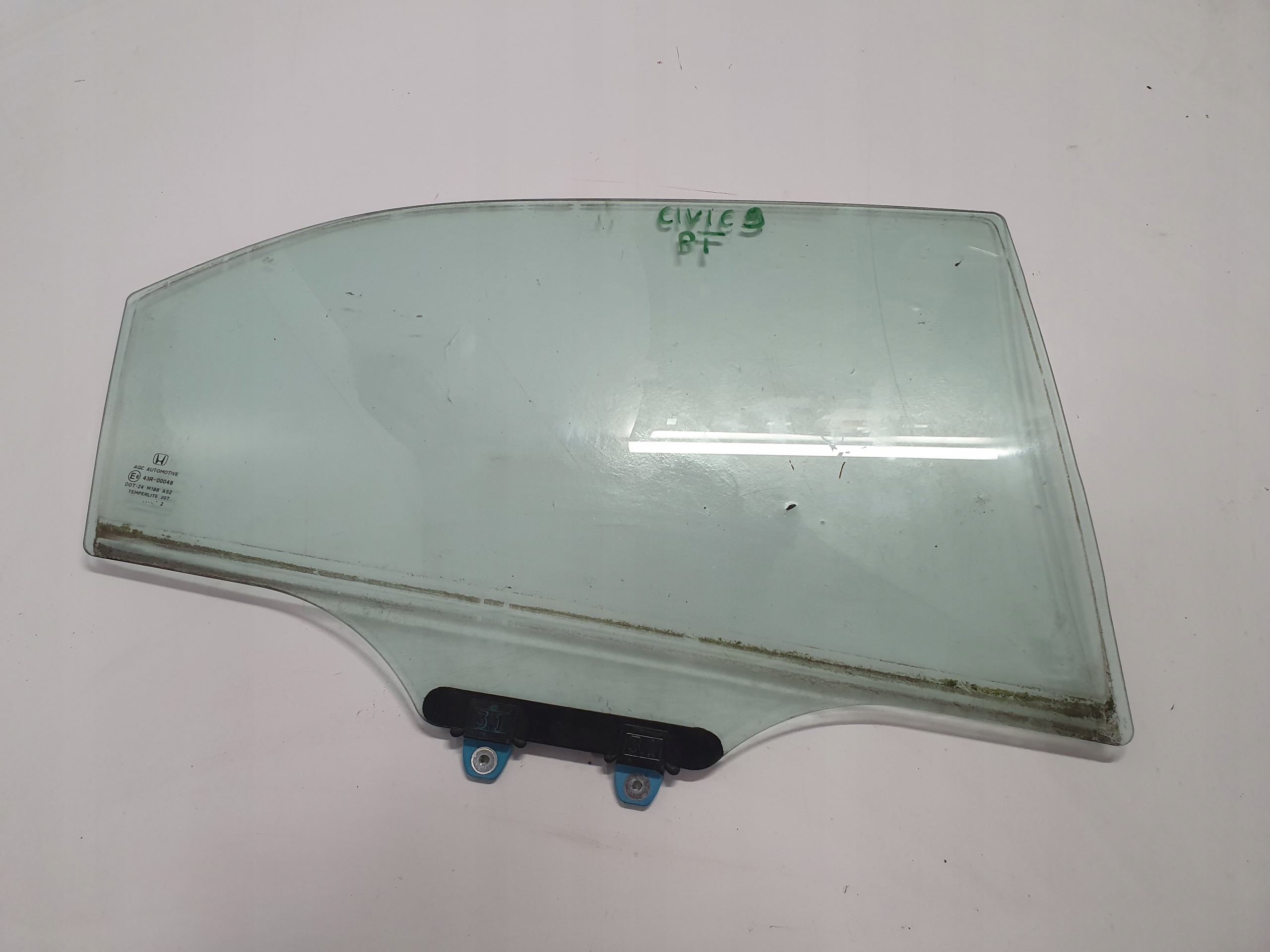 HONDA CIVIC IX 12R SZYBA BOCZNA DRZWI PRAWY TYŁ