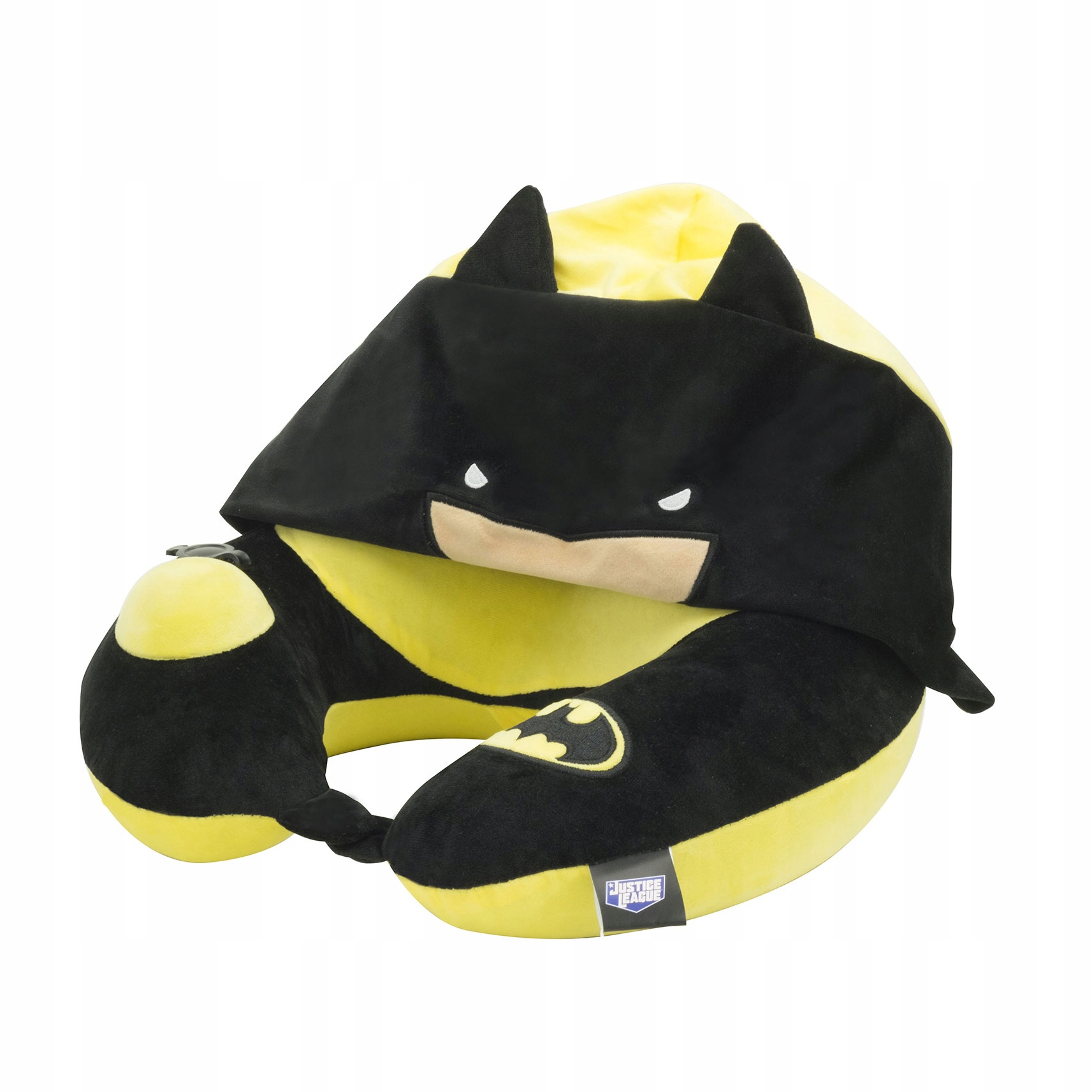Batman poduszka podróżna z kapturem Justice League
