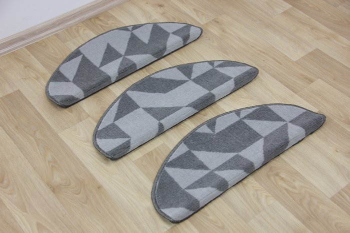 NAKŁADKI STOPKI NA SCHODY DYWANIKI SZARE Marka elSimone