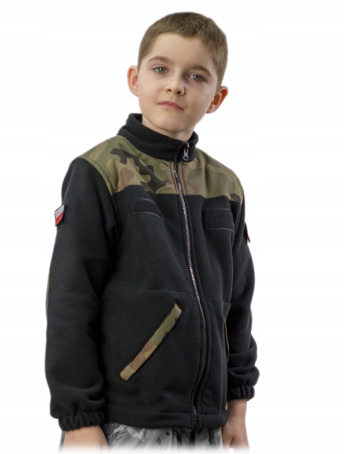 Dziecięcy Polar Wojskowy WP! B.Ciepły Moro roz.110 Waga produktu z opakowaniem jednostkowym 1 kg