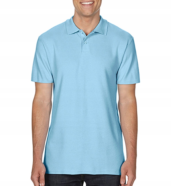 

Koszulka męska Polo Gildan 170 g r L Light Blue
