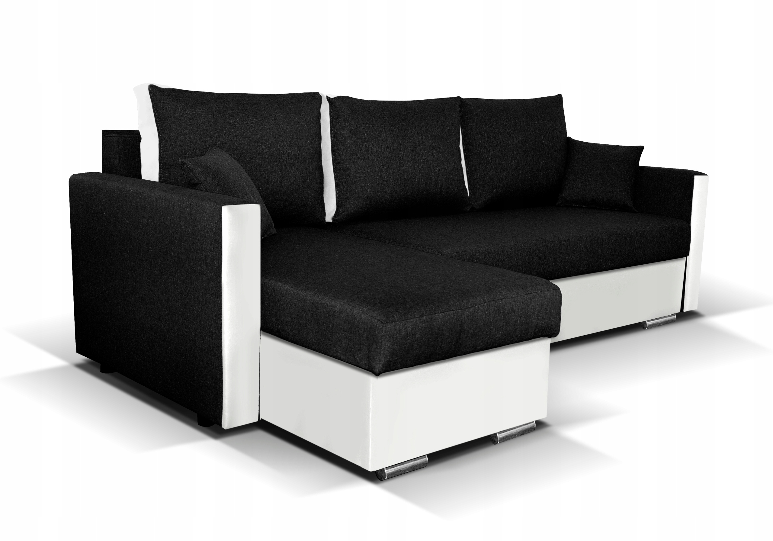 Narożnik 2x pojemnik spanie sprężyny + gratis Powierzchnia spania - długość (cm) 191-200 cm