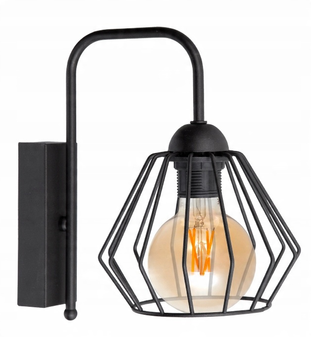 

Kinkiet Ścienny Loft Edison Druciany Brylant Retro