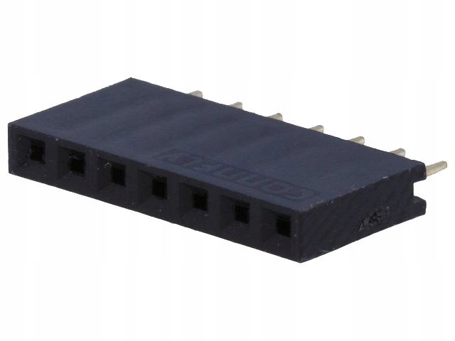 

ZL262-7SG Gniazdo Kołkowe Żeńskie 7 Pin 1x7 E4829