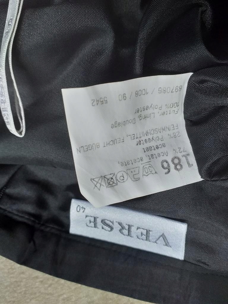 L149_KLASYCZNA CZARNA SPÓDNICA Z PODSZEWKĄ_LETNIA Wzór dominujący bez wzoru