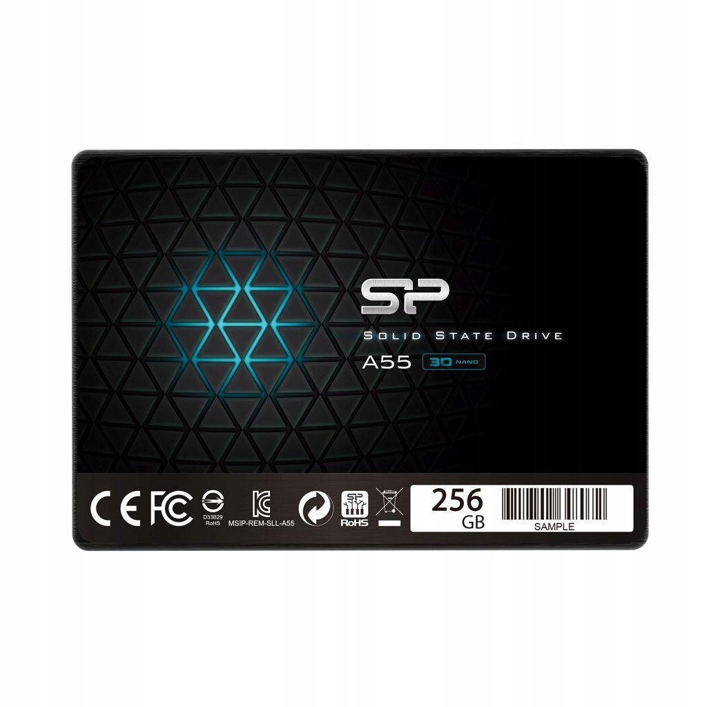 

Ssd Silicon Power A55 256GB 2.5 SATA3 550/450 3D