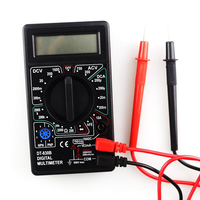 MIERNIK ELEKTRONICZNY CYFROWY MULTIMETR DT-830B Model DT830B