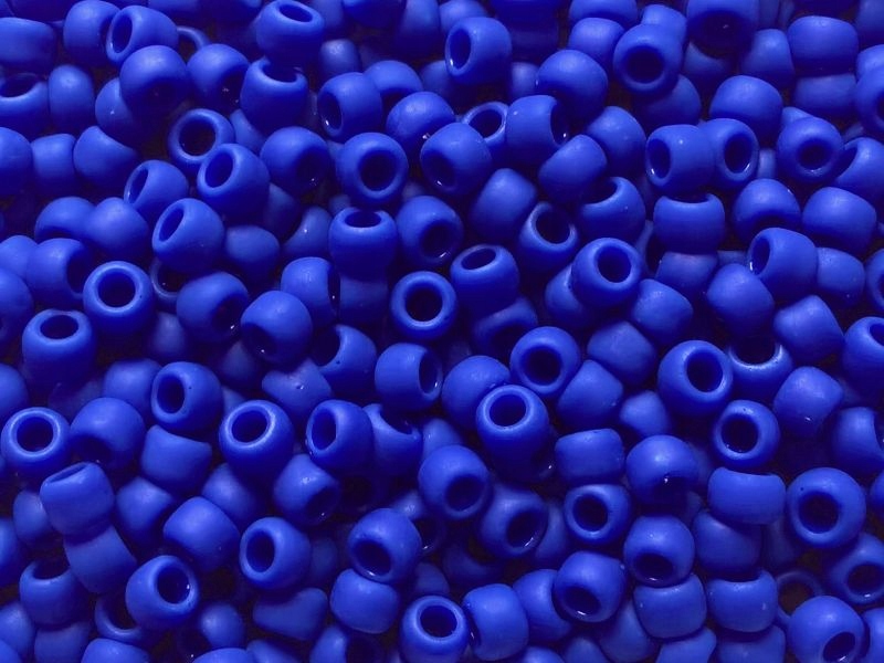 Koraliki Toho Round Opaque-Frosted Navy Blue 8/0-48F