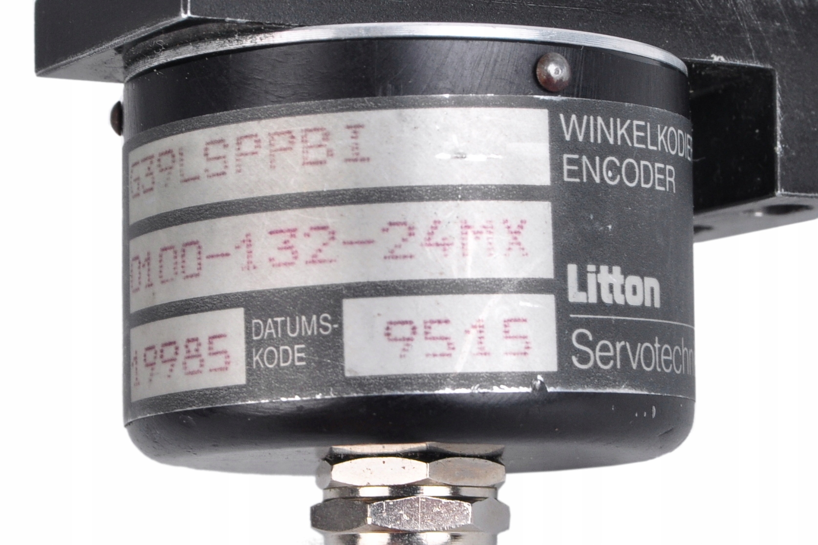 LITTON SERVOTECHNIK enkoder G39LSPPBI, 0100-132-24 Rodzaj inny