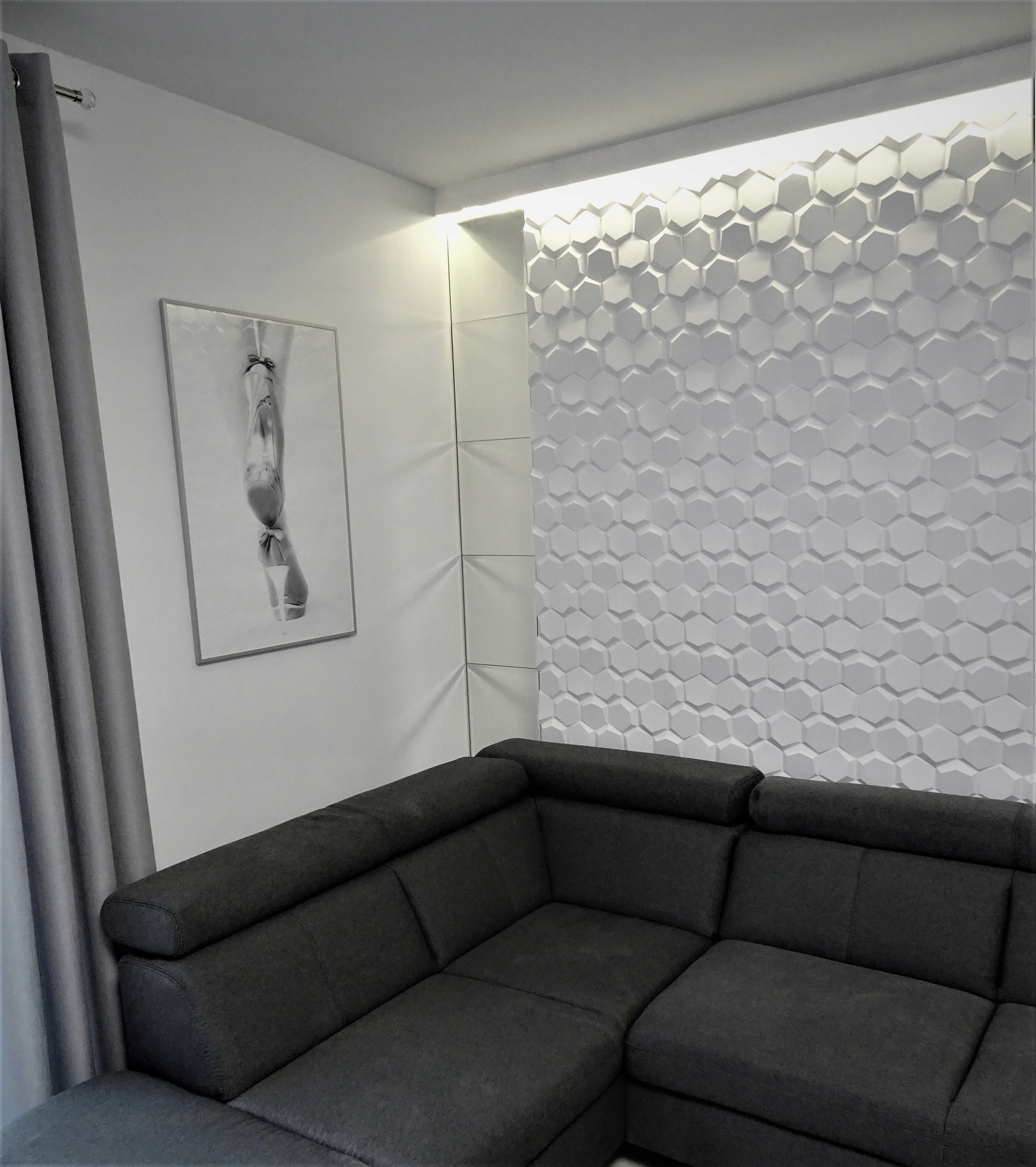 PANEL 3D ***BRYLANT*** KAMIEŃ DEKORACYJNY Szerokość produktu 1 cm