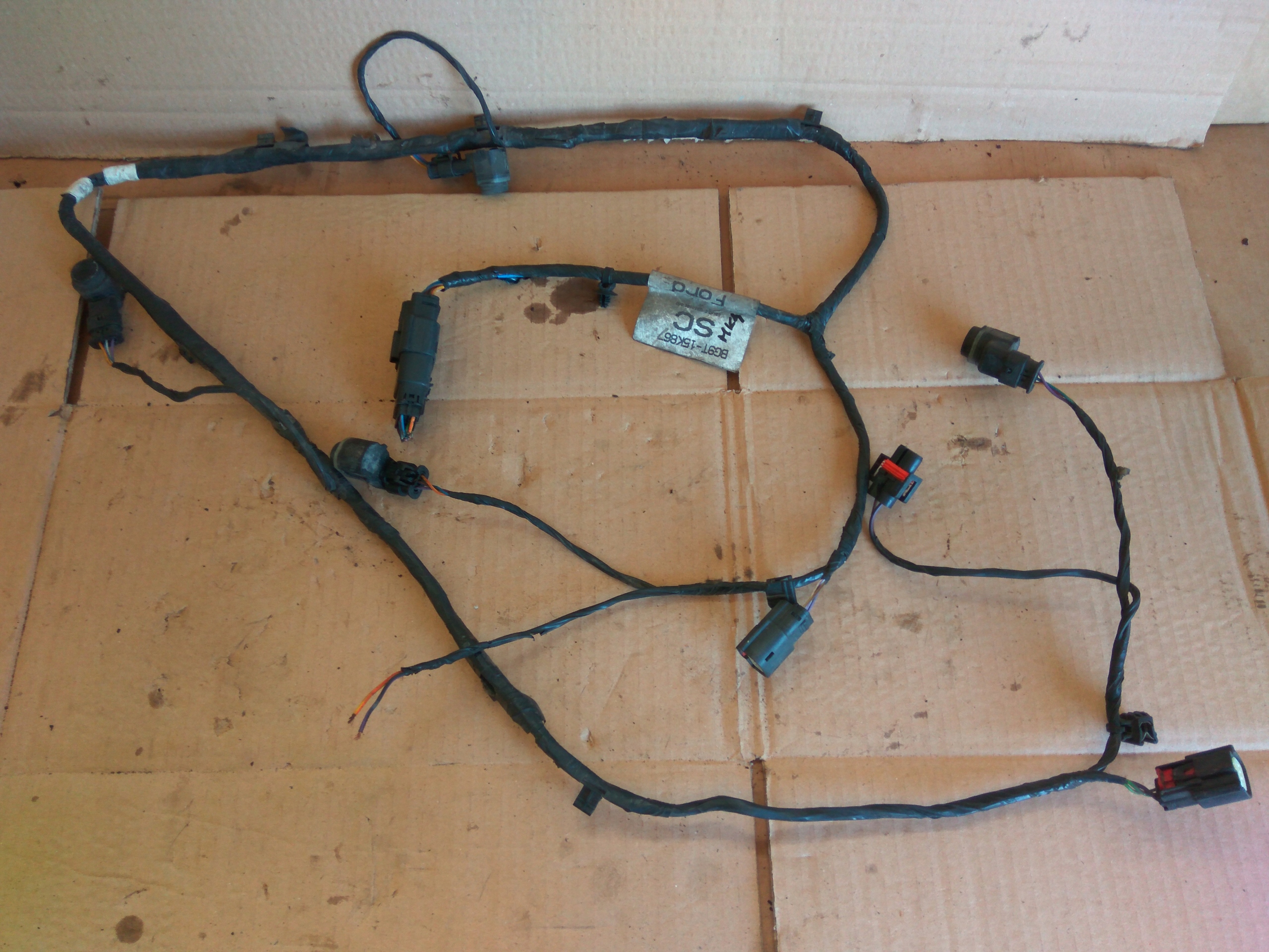 FORD MONDEO MK4 LIFT CZUJNIKI WIAZKA PRZOD PDC