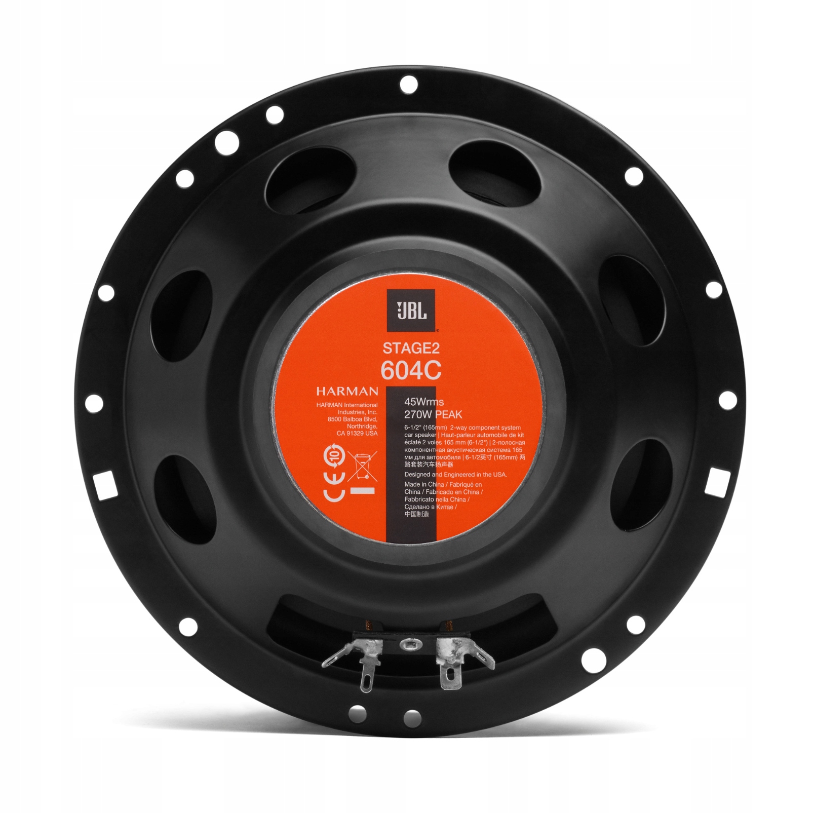 JBL Stage2 604C GŁOŚNIKI AUDI DYSTANSE A4 B5 TYŁ Marka JBL