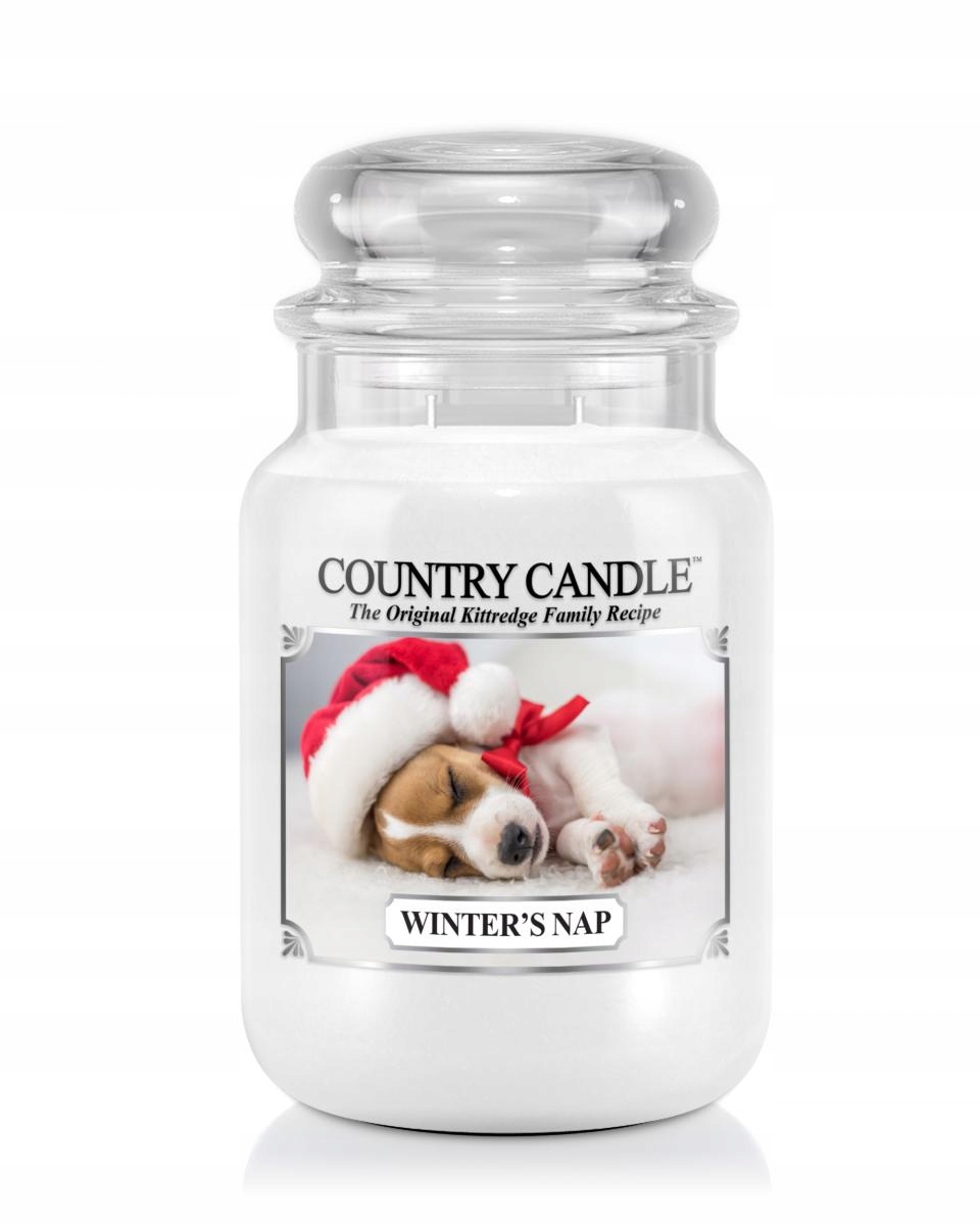 Tradiční parafínová svíčka Winter's Nap Kringle Candle 1 ks