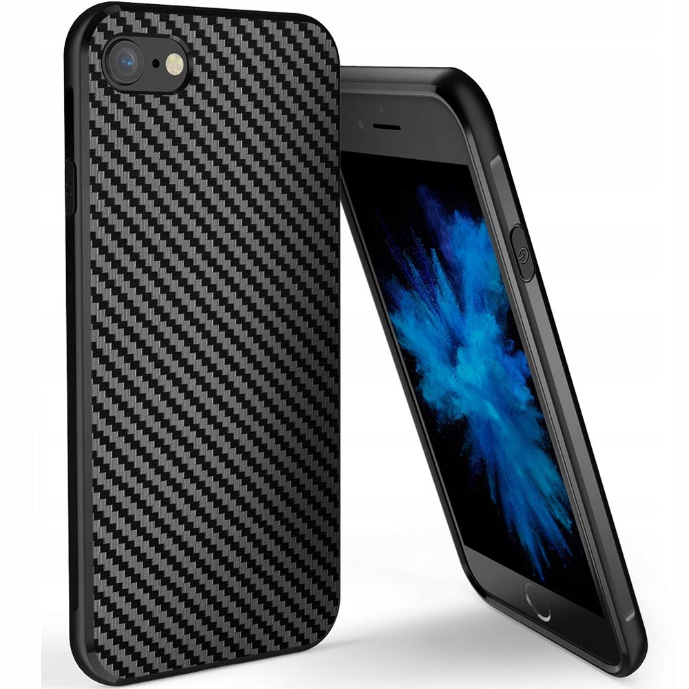 

Karbon Case Iphone 7/8 Plus Etui Szybka 9H