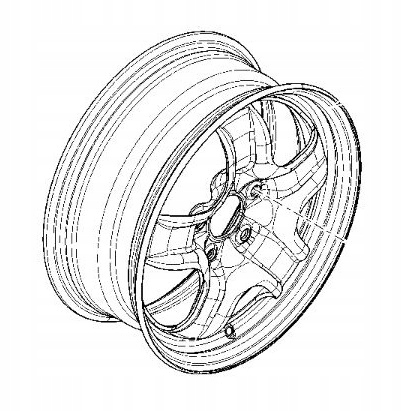 Kolpak kola 16 RENAULT MEGANE IV oryginal Producent code 403154960R