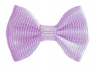 

Małe Kokardki Kokardka Na Frotce York Jasny Fiolet