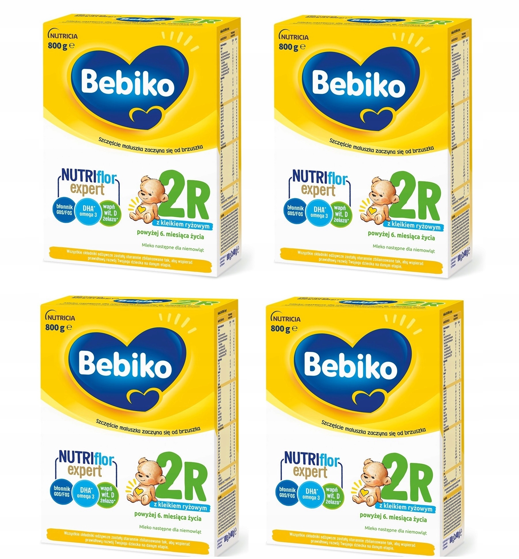 

Zestaw Bebiko 2R mleko następne 4 x 800 g