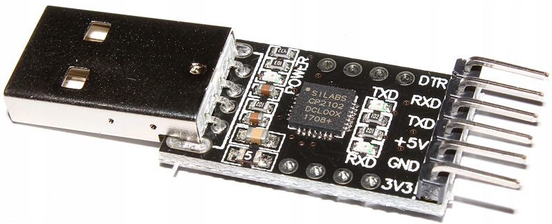 

Moduł Konwerter Usb Ttl CP2102 RS232 Arduino