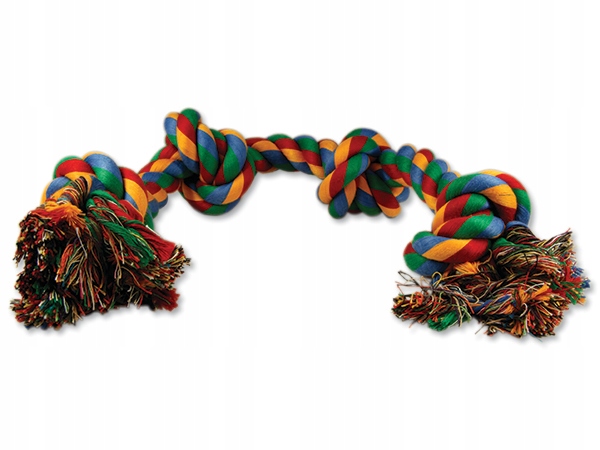 

Dog Fantasy Sznur Z Czterema Węzłami 60 cm kolorow