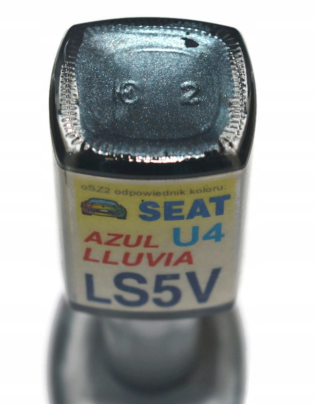 SEAT LS5V AZUL LLUVIA LAKIER ZAPRAWKA DO RYS ARA 10 ML