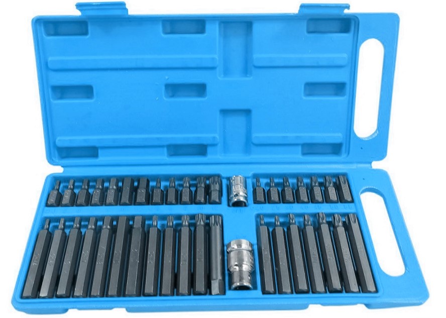 Zestaw bitów Falon-Tech Imbus Torx Spline 40 el. FT160702