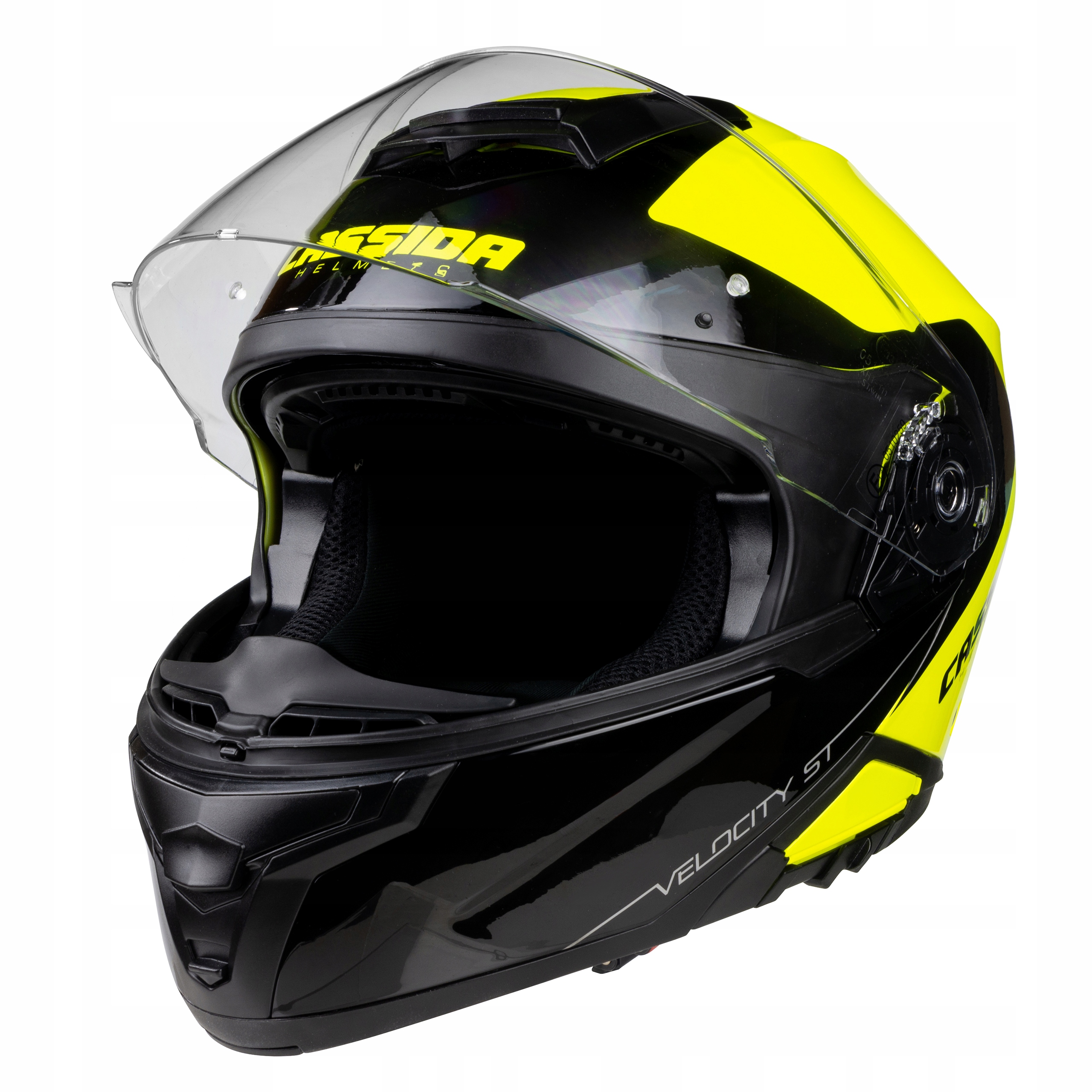 CASSIDA MOTOCYKLOWY KASK FLIP-UP V-CITY + PINLOCK Kolor czarny