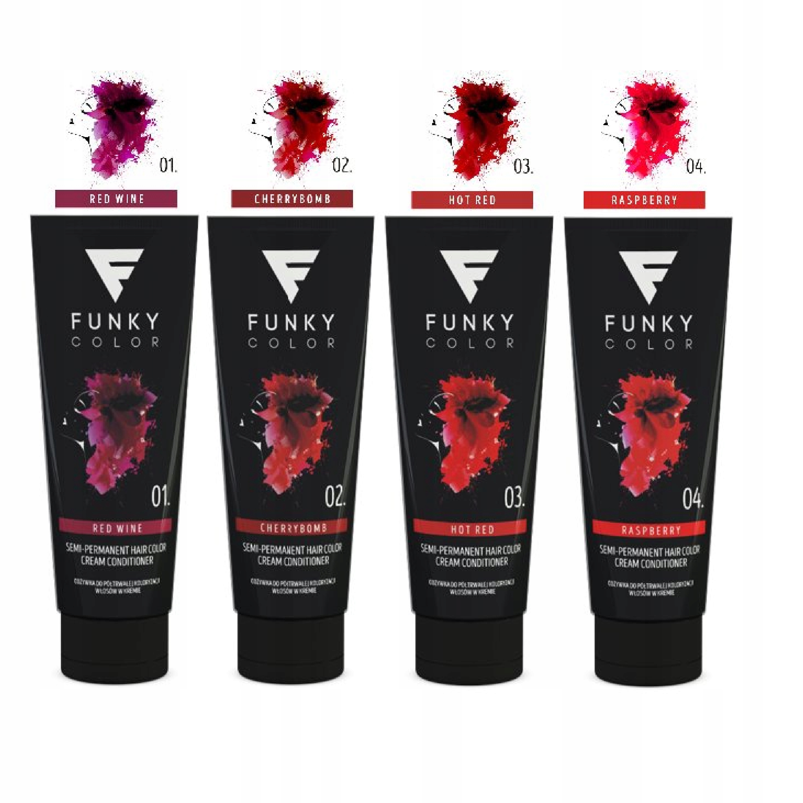 FUNKY COLOR odżywka koloryzująca TONER 100 ml Pojemność 100 ml