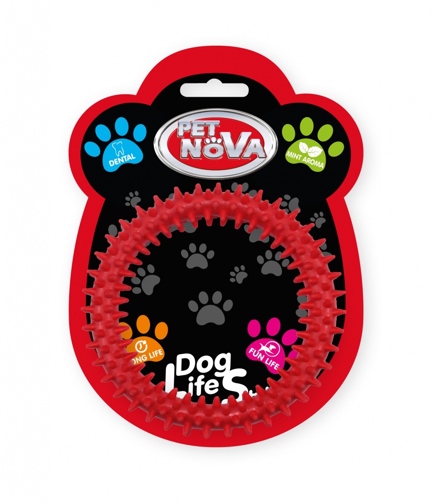 

Pet Nova zabawka dla psa Ringo dental 12,5cm mięta