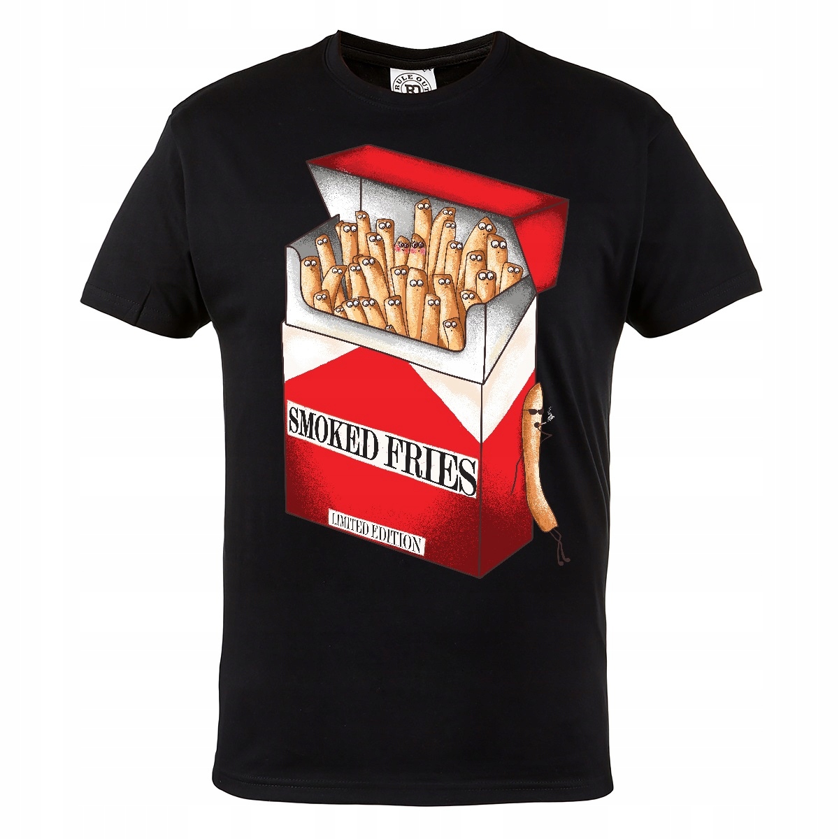 

Koszulka Męska Casual Papierosy Smoked Frytki 58