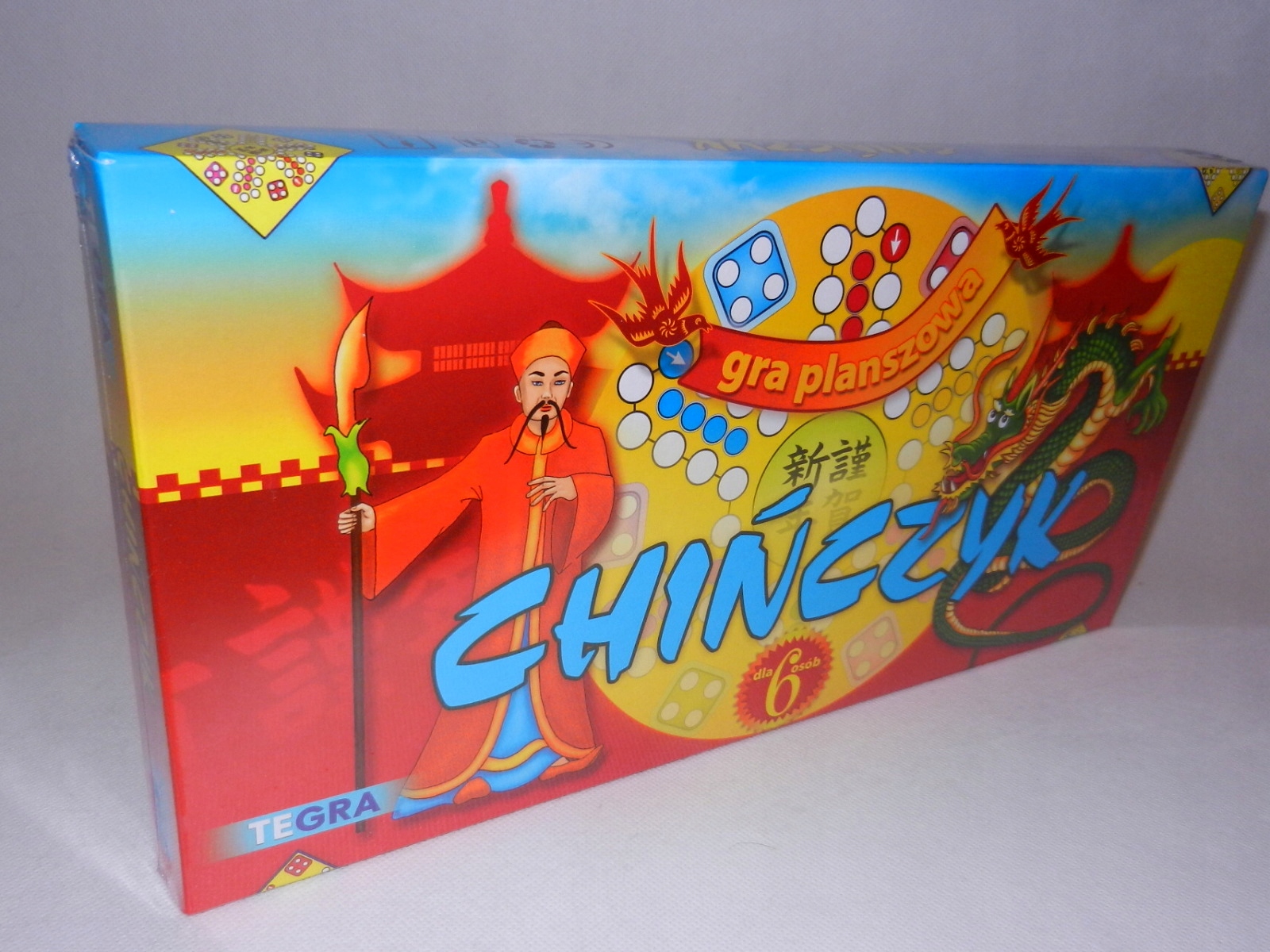 CHIŃCZYK dwie plansze na 2 do 6 osób GRA RODZINNA Minimalna liczba graczy 2