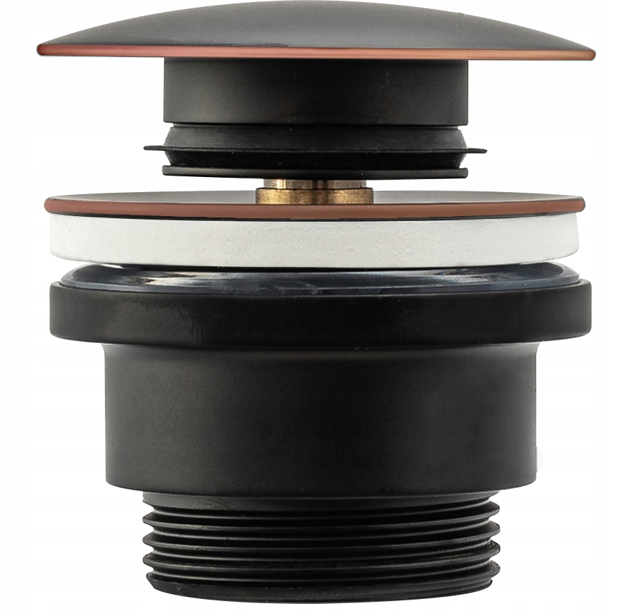 

Umywalkowy korek Retro Old Black typ Klik-Klak