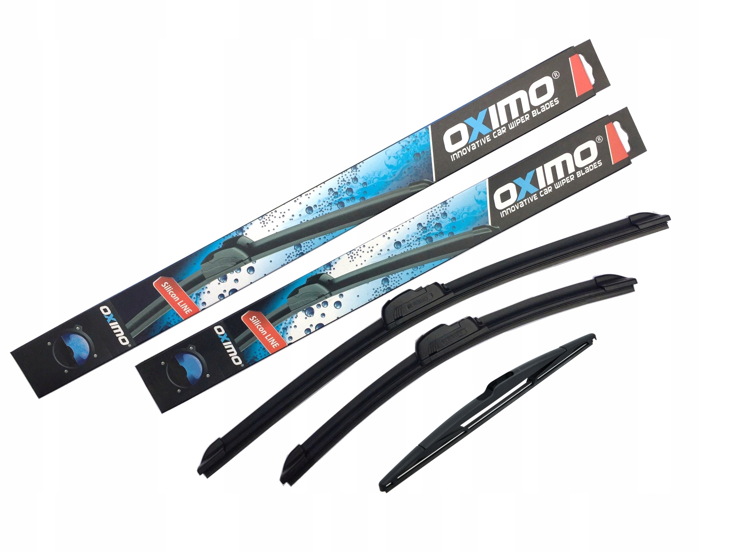 

Wycieraczki Oximo Peugeot 206 1998-03.2009 zestaw