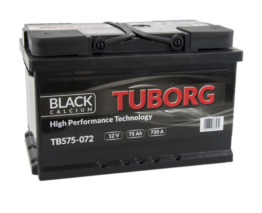 Akumulator Tuborg Black 12V 75Ah 720A