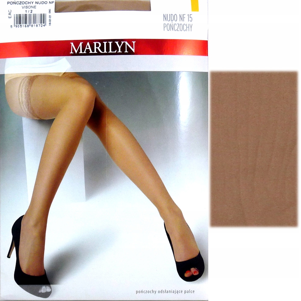 

Marilyn Nudo Nf 15 R3/4 visone pończochy samonośne