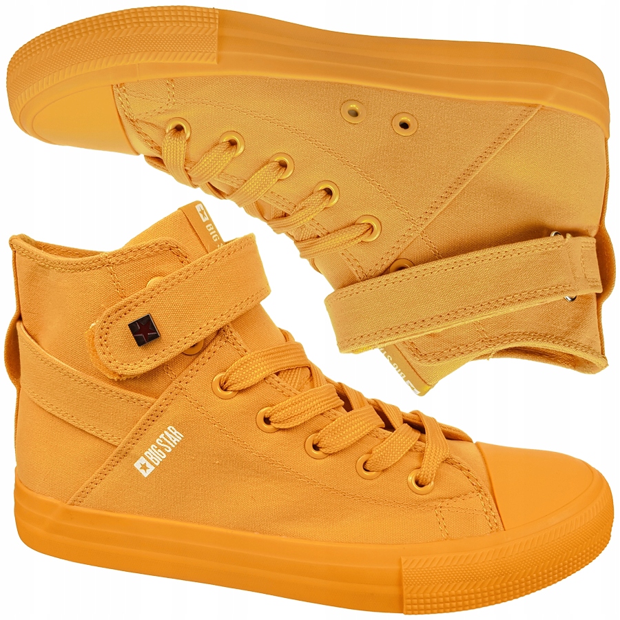 

Trampki Big Star damskie żółte sneakersy FF274581