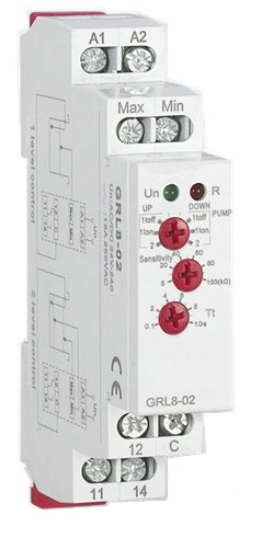 Sterownik Poziomu Cieczy Wody Regulator Czujnik