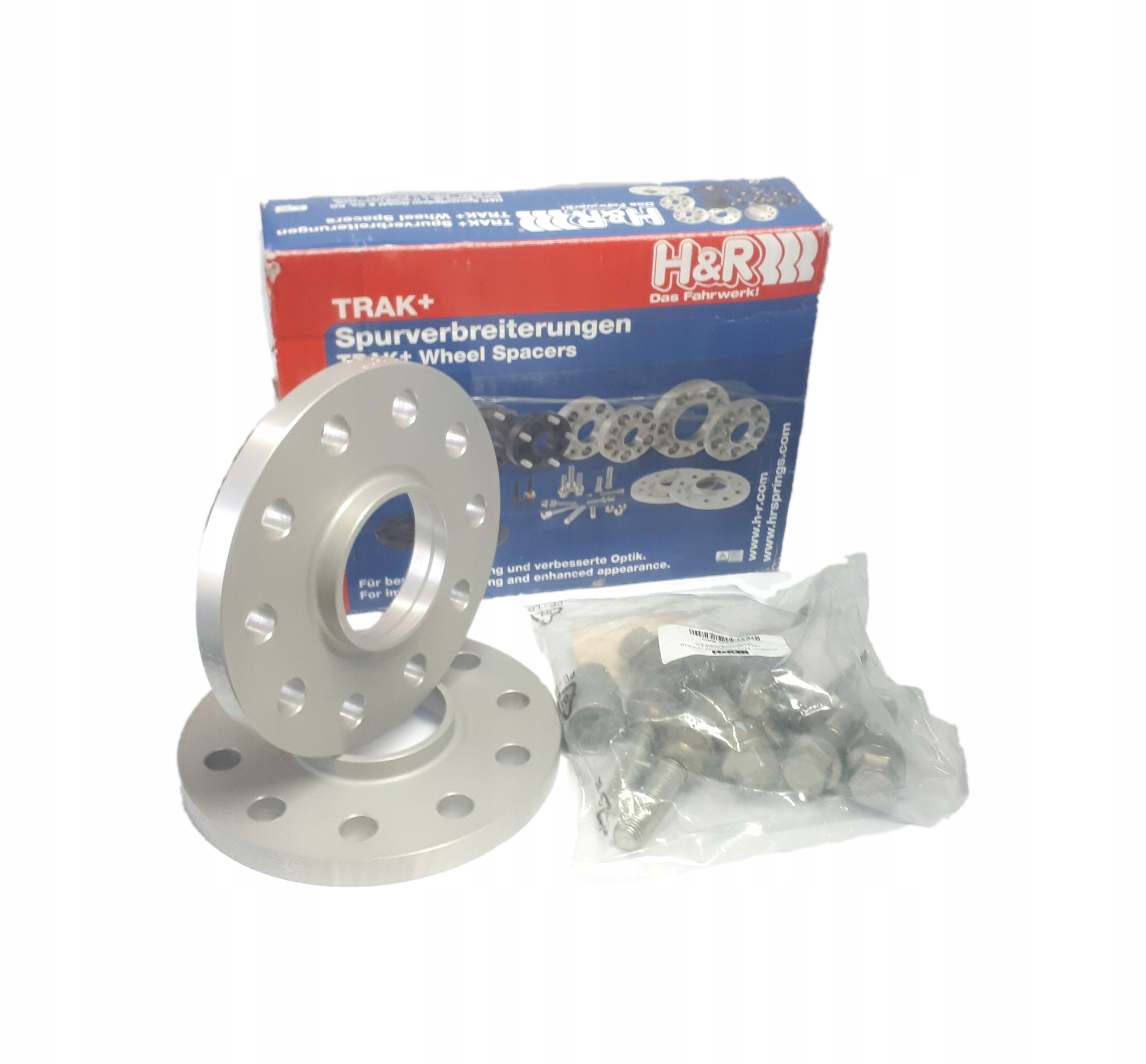 Срібні Розпірки H & R TRAK + PORSCHE 997 28mm