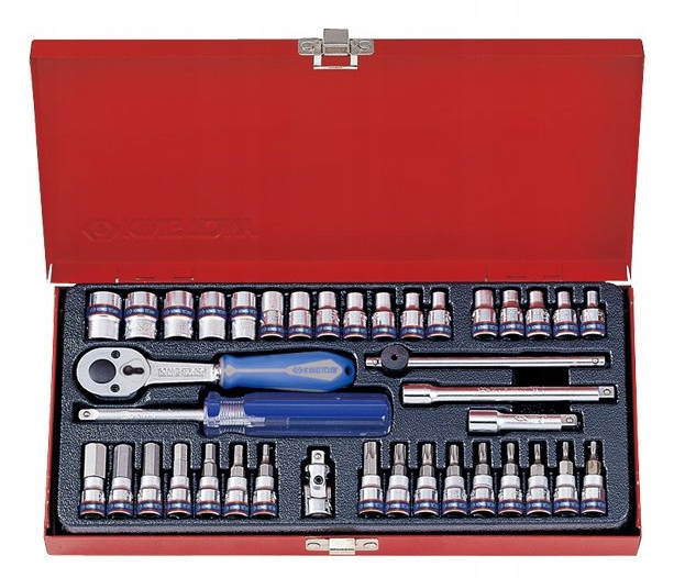 Nástavce 1/4 4-13 mm sada skrutkovačov Hex Torx Bit King Tony 2539MR