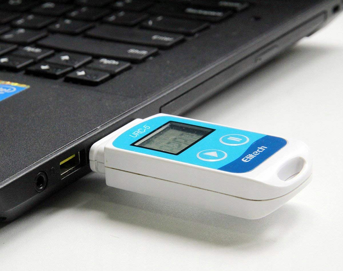 Rejestrator temperatury przenośny USB Elitech RC-5 Typ pieca jednofunkcyjny