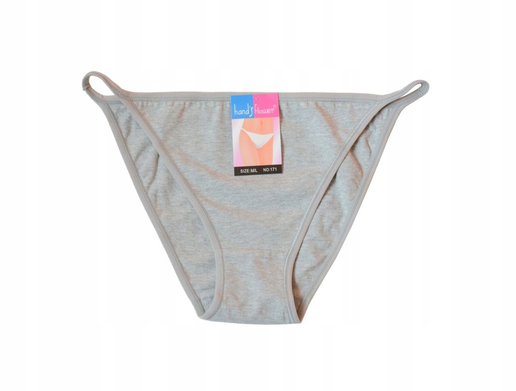 

Majtki damskie L/XL Bawełniane nr 171 szare