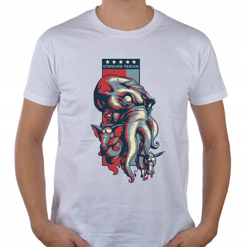 

Koszulka Cthulhu-tarian zew cthulhu lovecraft XL
