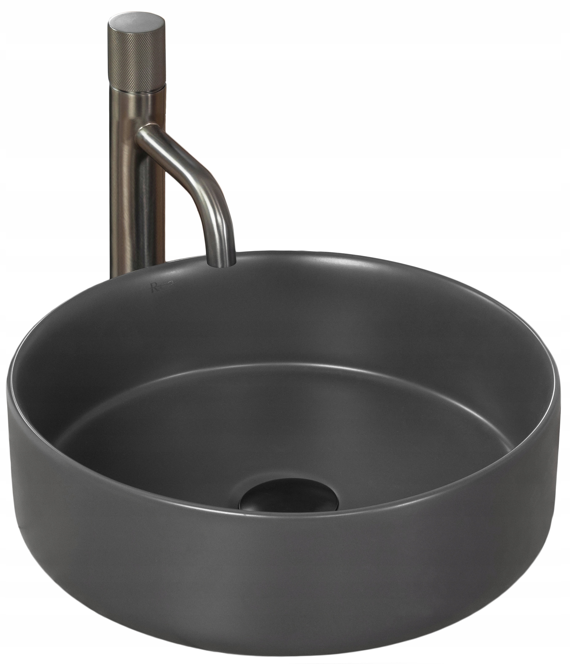 

Umywalka Ceramiczna Nablatowa Sami Grey Mat Rea