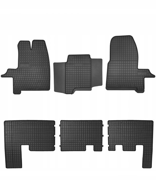 

Ford Transit Custom 2 rzędy 2012+ Dywaniki Gumowe