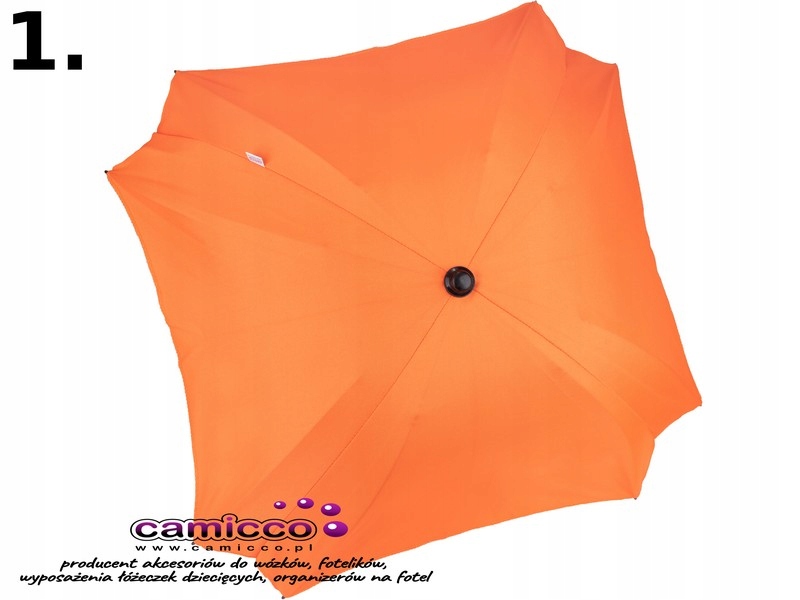 PARASOLKA do WÓZKA KWADRATOWA parasolki wózków HIT Kod producenta CAM111