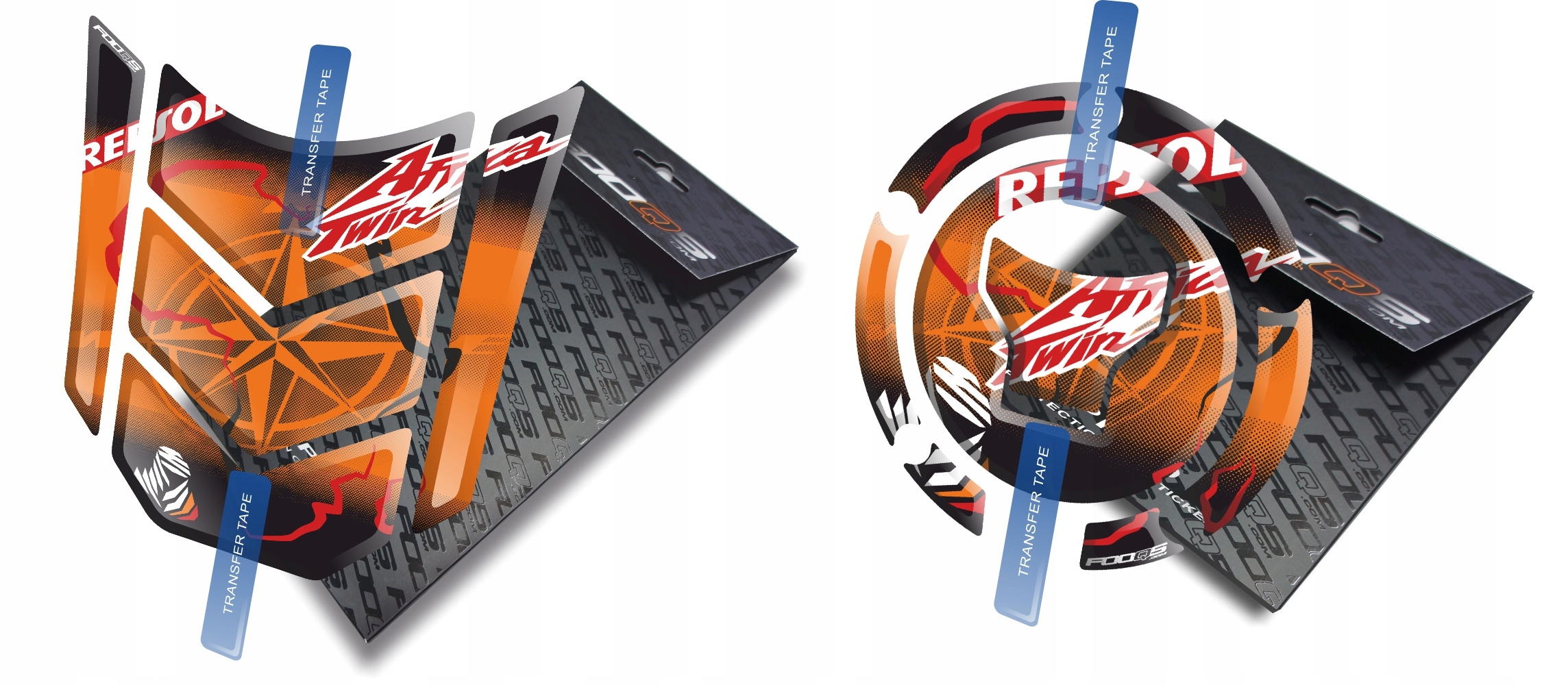 Tank-pad Cap-pad od společnosti Fooqs Honda Africa Twin Repsol